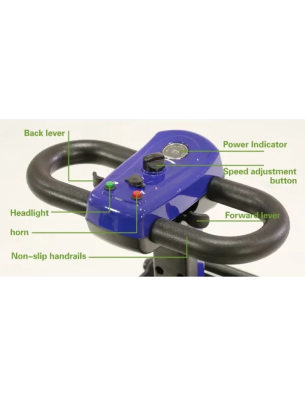 Cuatriciclo eléctrico Movilidad Reducida Basic 250W - Imagen 6