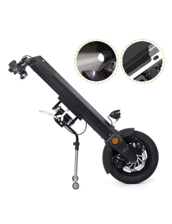 Handbike eléctrica universal CAREWAY M1 (350W 36V 13Ah) - Imagen 2