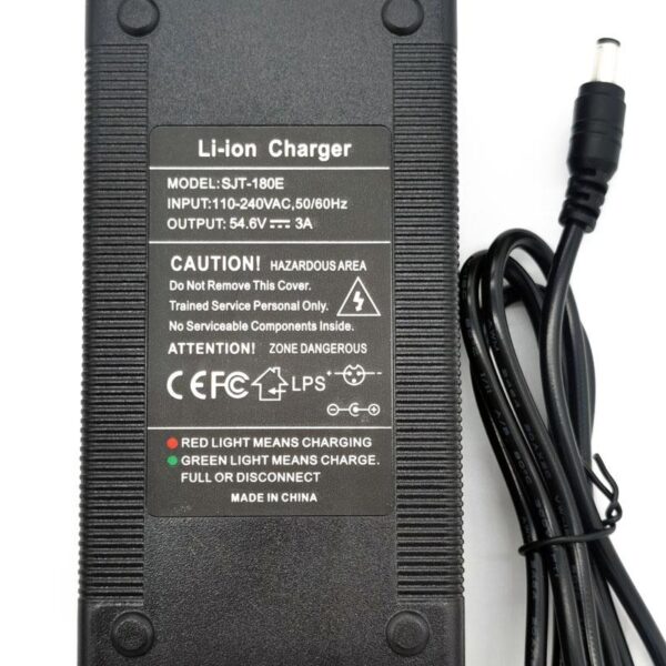 Cargador 48V (salida 54,6v) 3A conector DC 5,5mm - Imagen 2