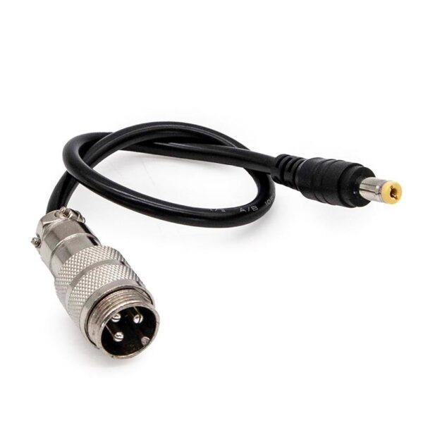 Adaptador aéreo GX16 a DC55x21 - Imagen 2