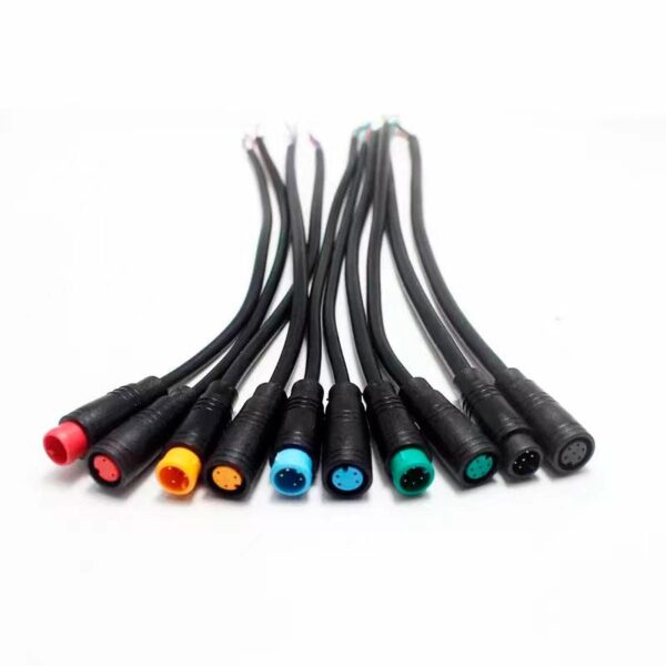 Conector waterproof 8mm 2 pin - 5F - Imagen 2