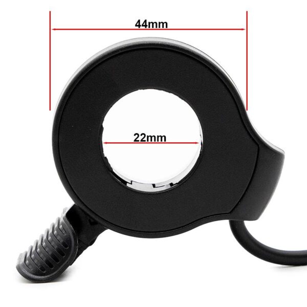 Acelerador con conector SM 1.8M negro - Imagen 2