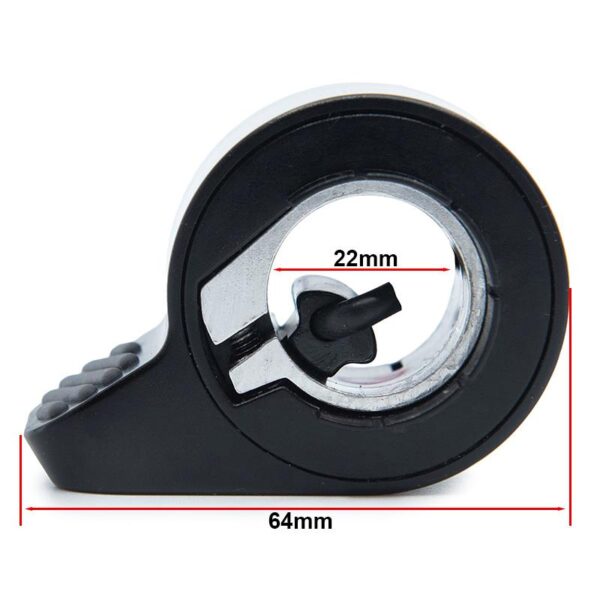 Acelerador negro 10cm Ninebot E22/E25/E45 E [Ninebot] - Conector JST ZH - Imagen 2