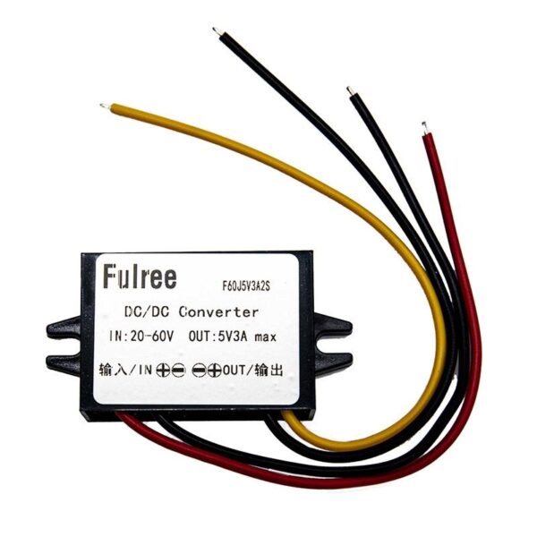 Conversor DC 20-60V a 5V 3A [Fulree] - Imagen 2
