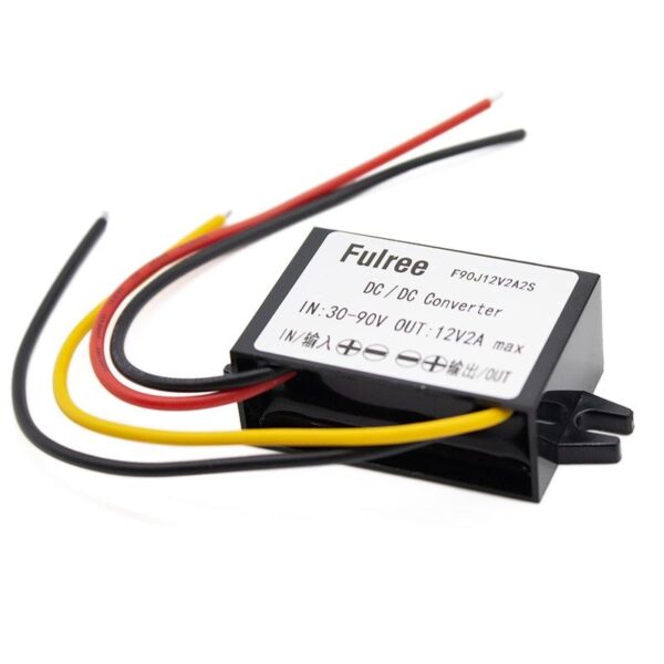 Conversor DC 30-90V a 12V 2A [Fulree] - Imagen 2
