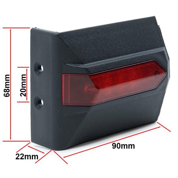 Embellecedor luz trasera L para Kukirin G2 Pro - Imagen 2