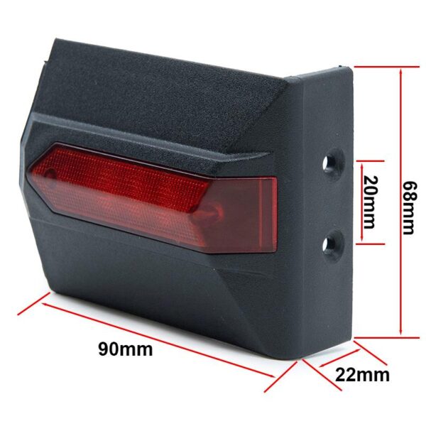 Embellecedor luz trasera R para Kukirin G2 Pro - Imagen 2