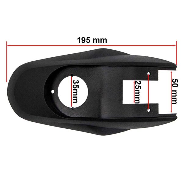 Guardabarros delantero para kukirin G2 pro - Imagen 2