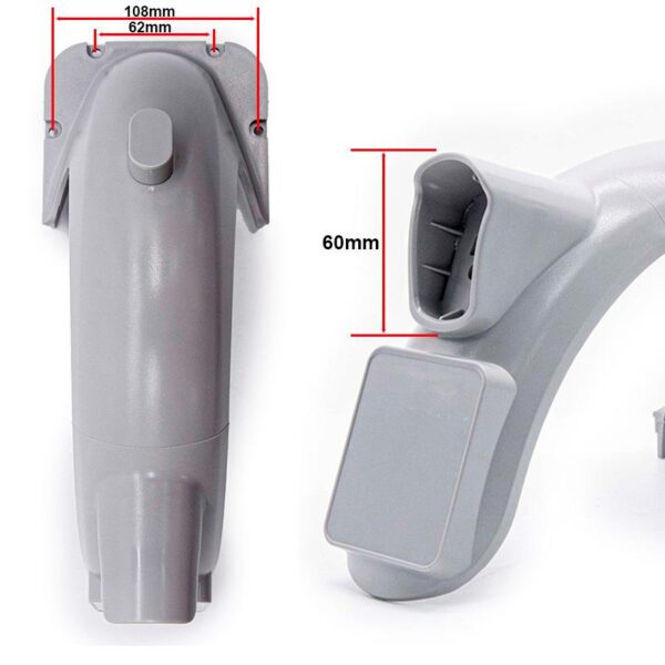 Guardabarros trasero blanco para Ninebot Max G30 D y E - Imagen 2