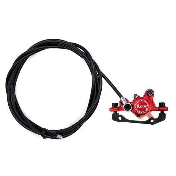 Kit de freno hidráulico rojo CR-3 Delantero R trasero L [Zoom] - Imagen 4