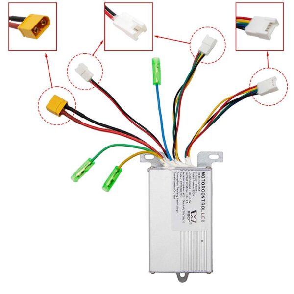 Kit eléctronica 36V 350W Display tipo Max G30 - Imagen 2