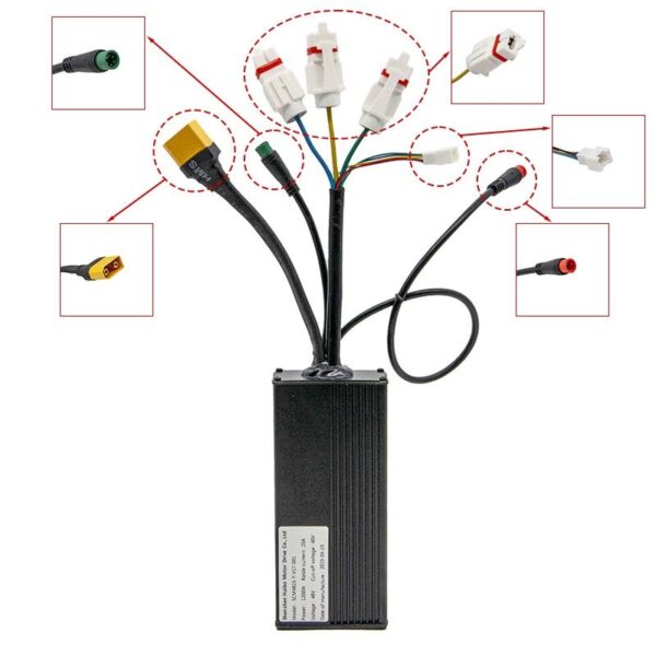 Kit electrónica KC4 48V 25A 1200W para Cecotec Bongo Z (Conector XT90) [Cecotec] - Imagen 4