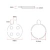 CT003-S pastilla sinterizada para Xiaomi [Ewheel] - 2 juegos - Imagen 2
