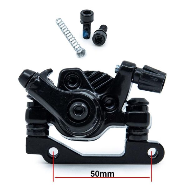 Pinza de freno CT002-M01 mecánica R 50mm negra delantera para kukirin G2 Pro/Max [Kugoo] - Imagen 2