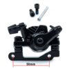 Pinza de freno CT002-M02 mecánica L 50mm negra trasera para kukirin G2 Pro/Max [Kugoo] - Imagen 2