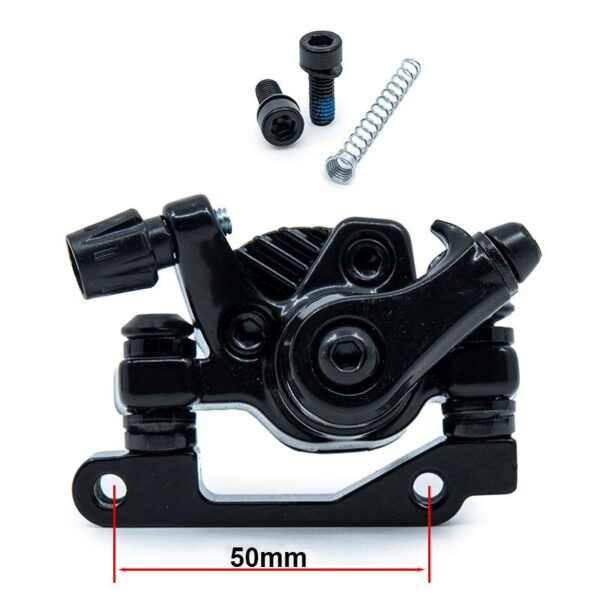 Pinza de freno CT002-M02 mecánica L 50mm negra trasera para kukirin G2 Pro/Max [Kugoo] - Imagen 2