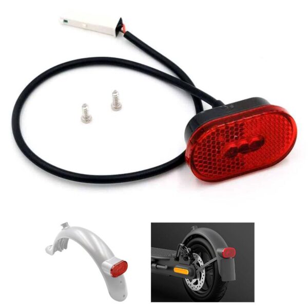 Luz trasera guardabarros 5-12V para Xiaomi 1S. Essential. Pro2 y MI3