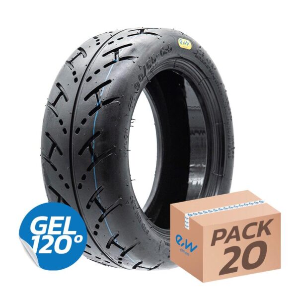 Neumático Tubeless cityroad 90/65-6.5 [Ewheel] New GEL - 20uds