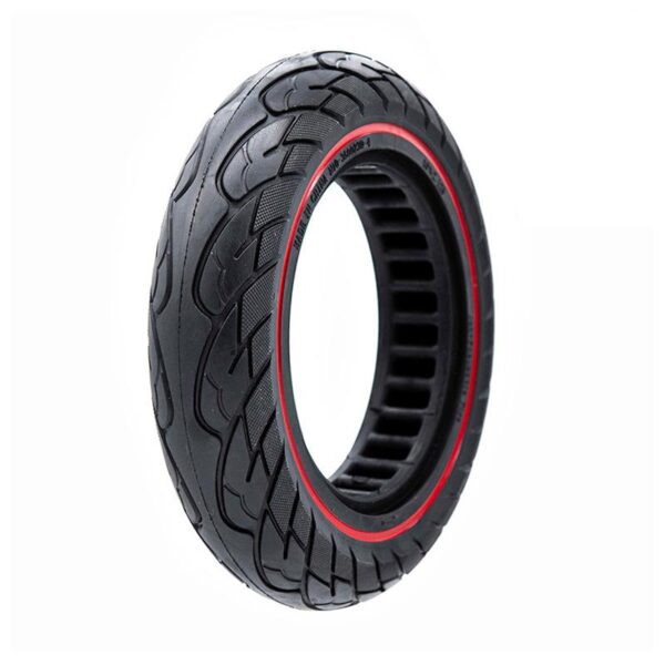 Rueda maciza ultraligera 10x2.125-6.1/B34 - linea roja [Nedong]
