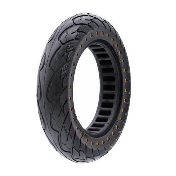 Rueda maciza ultraligera 10x2.125-6.1/B34 - puntos amarillos [Nedong]